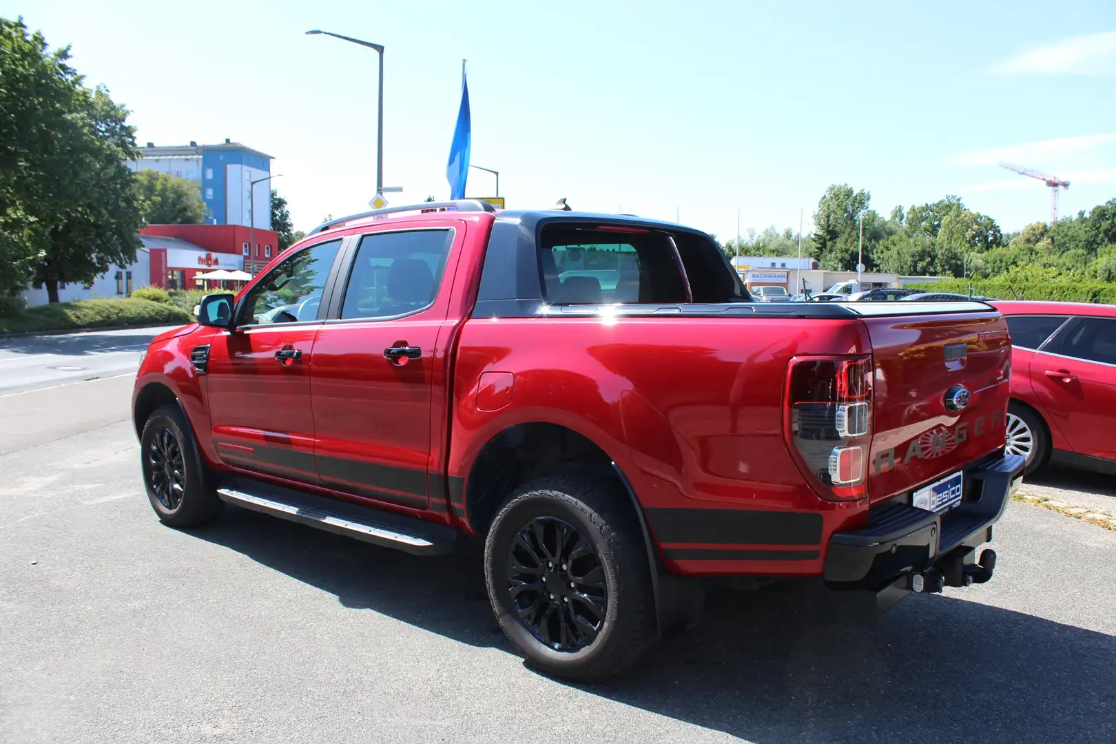 Ford Ranger Stormtak Doppelkabine*Automatik*Laderaumrollo*AHK* Rot - 2