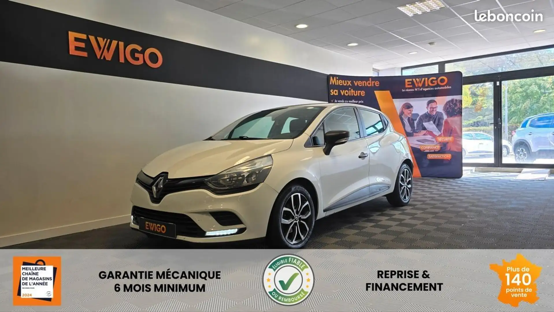 Renault Clio 0.9 TCE 75ch ENERGY BUSINESS + 1ERE MAIN Blanc - 1