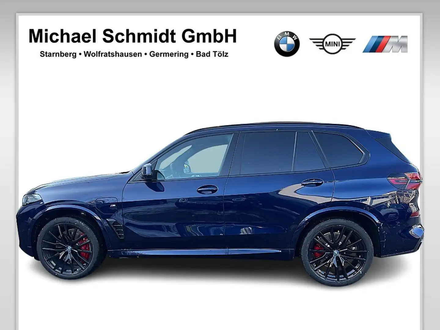 BMW X5 xDrive50e M Sportpaket Gestiksteuerung DAB Blauw - 2