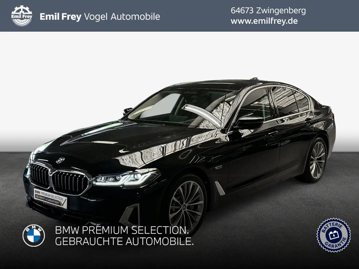 BMW 530 e Aut. Luxury Line Noir - 1
