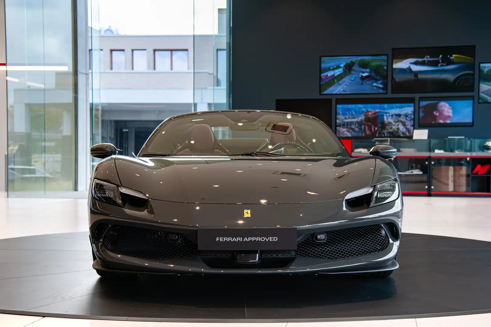 Ferrari 296 GTS Carbon Racing Seats | Lift | Bicolor Roof Gris - 2