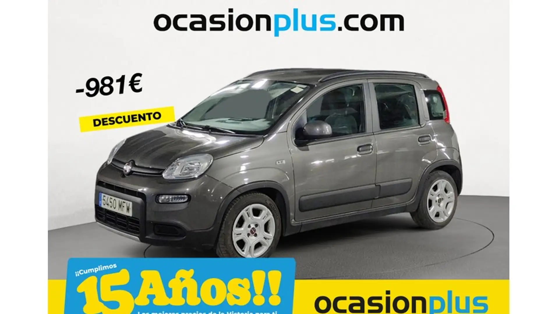 Fiat Panda 1.0 Gse City Cross Hybrid Gris - 1