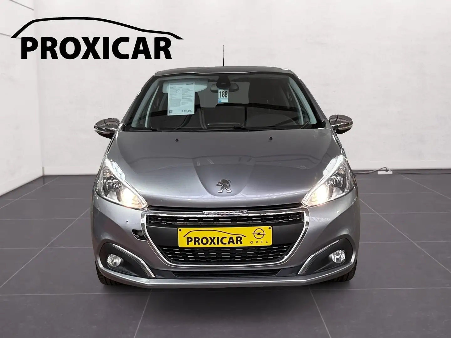Peugeot 208 1.2i 83cv Signature Cruise*Carplay*GPS Gris - 2