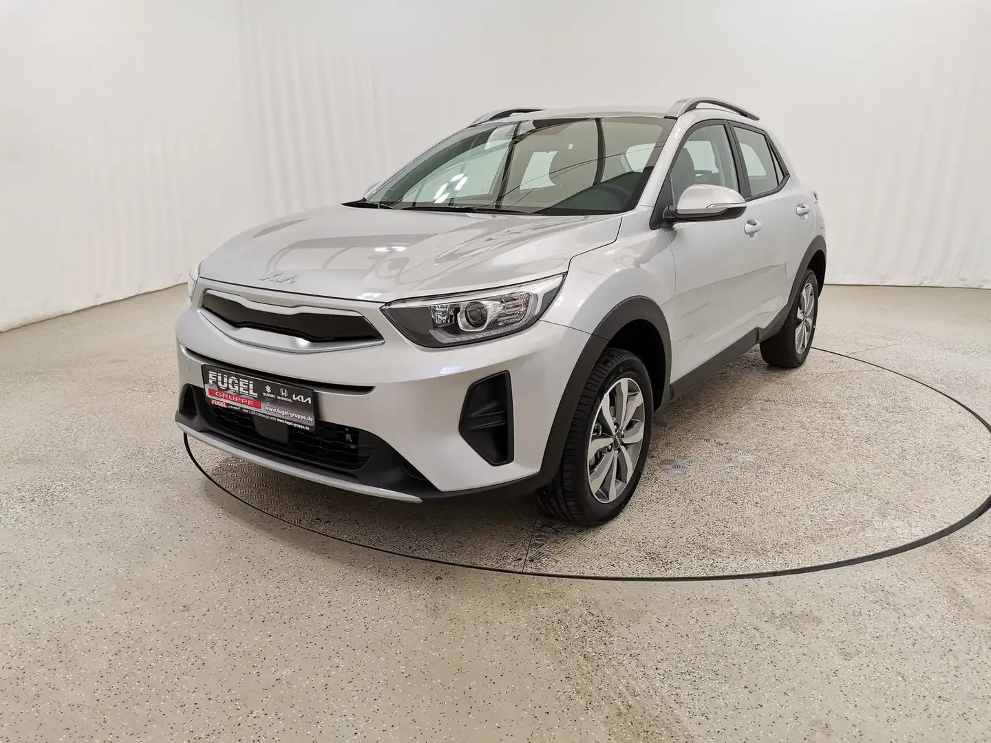 Kia Stonic 1.0 T-GDI Vision|Navi|SHZ|RFK|Höherlegung Argent - 2