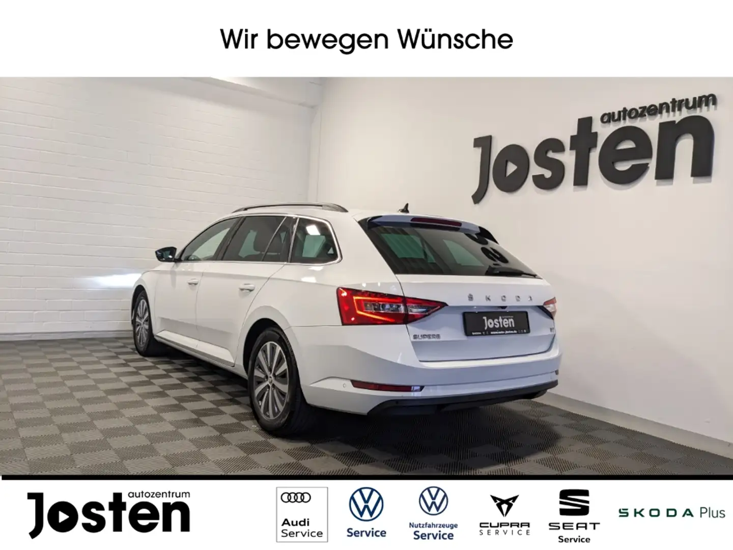Skoda Superb Combi iV 1.4 TSI Virtual CarPlay Navi KAM Weiß - 2
