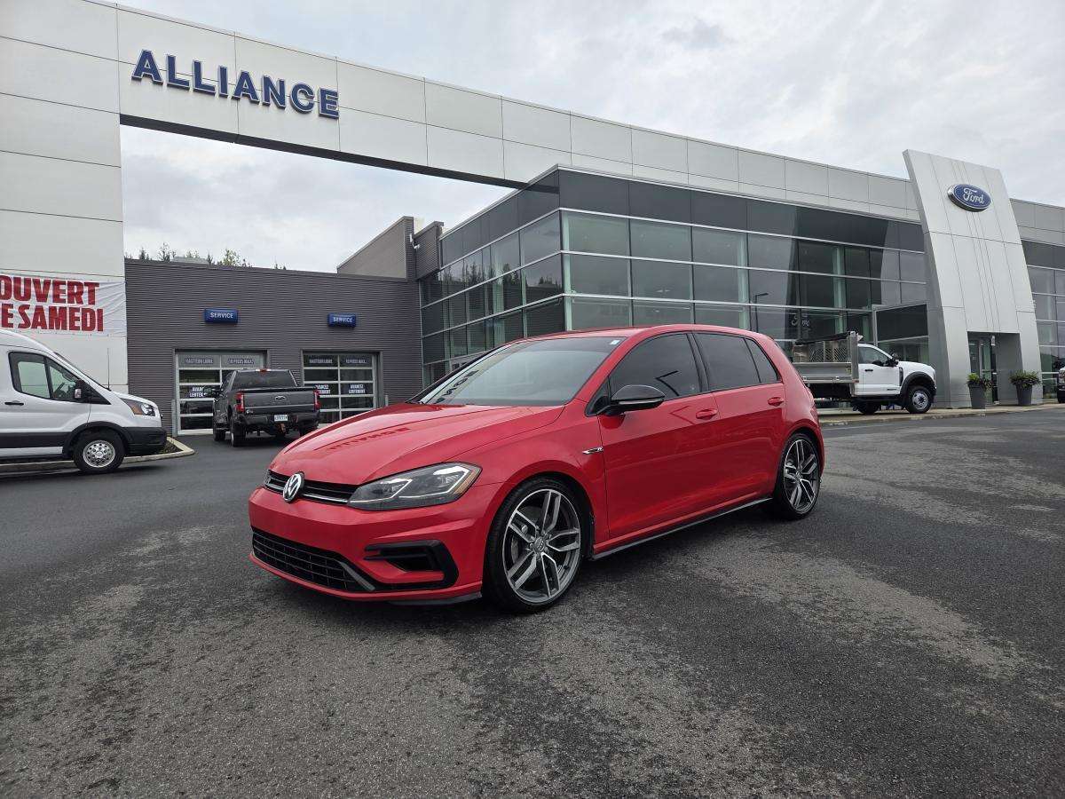 2019 Volkswagen Golf R / 2.0L / 4MOTIONS / CARPLAY / CUIR / CARFAX CLEA
