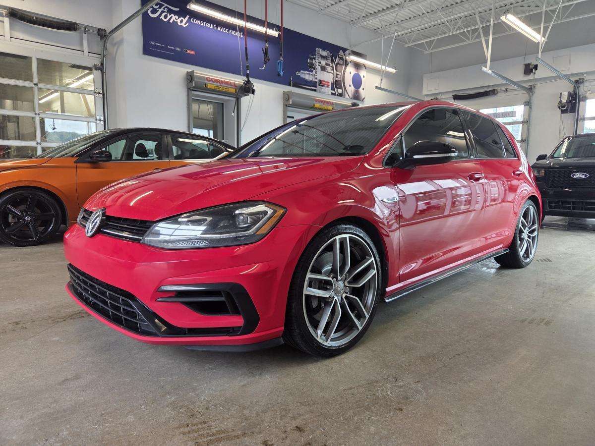 2019 Volkswagen Golf R / 2.0L / 4MOTIONS / CARPLAY / CUIR / CARFAX CLEA — снимка 1