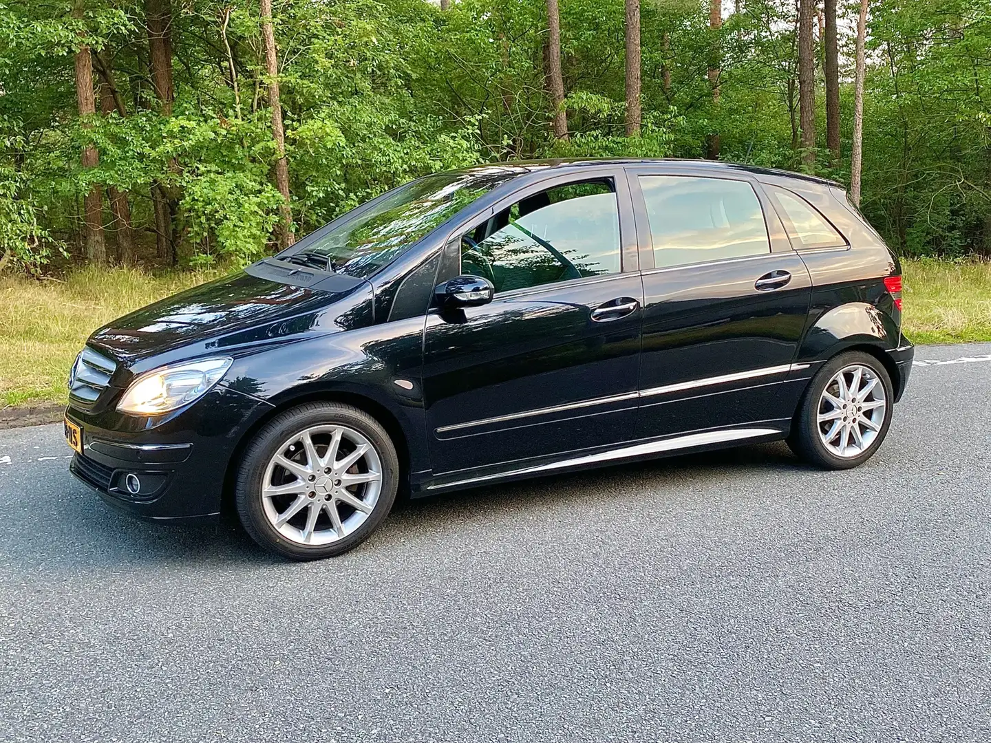 Mercedes-Benz B 170 Airco|Cruise (Automaat) Trekhaak. Black - 2