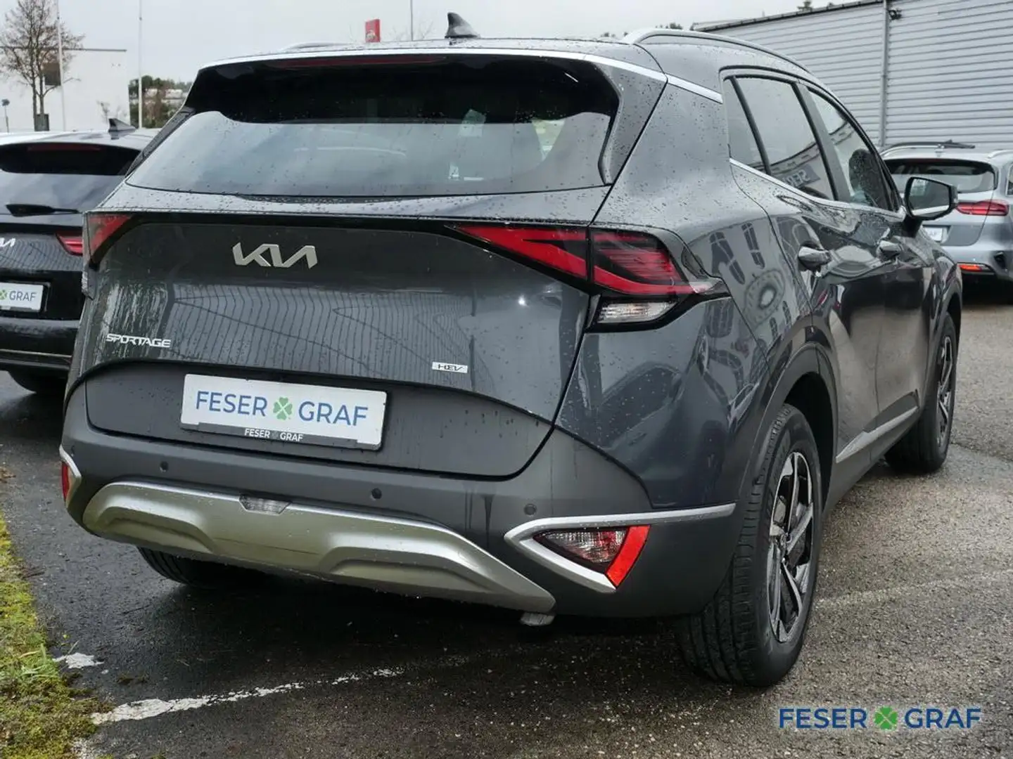 Kia Sportage 1.6T HEV 2WD VISION KOMFORT Gris - 2