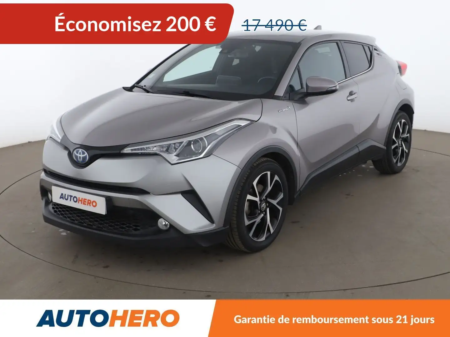Toyota C-HR 1.8 Hybride Edition Szary - 1