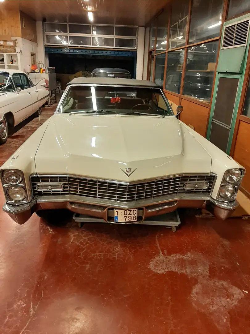 Cadillac Deville Cabrio Weiß - 1
