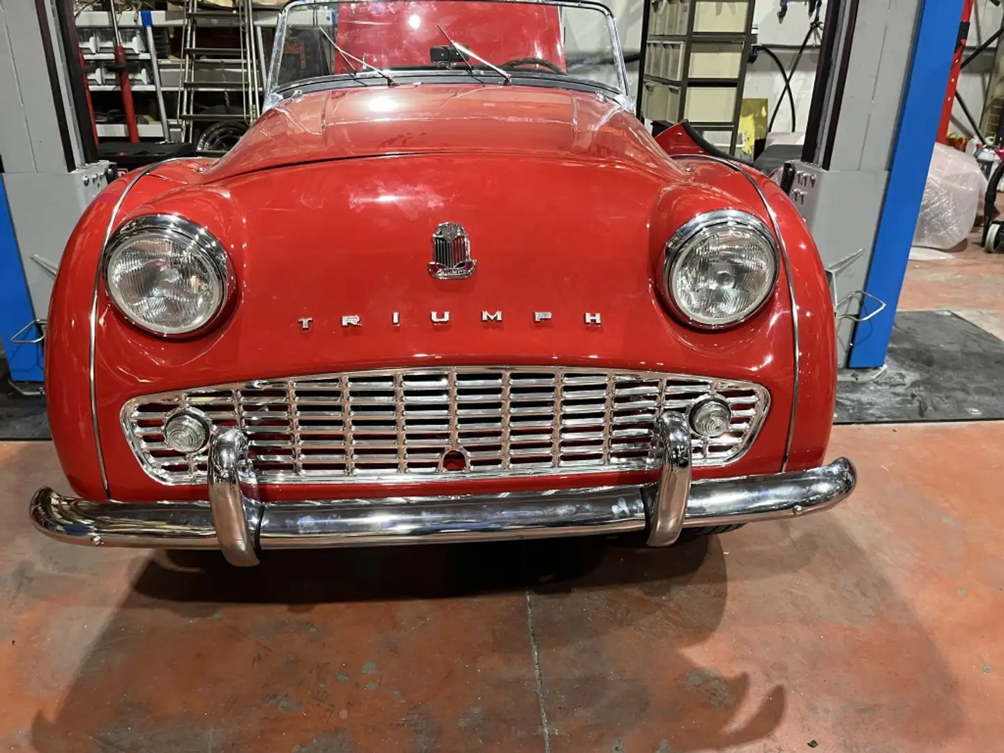 Triumph TR 3A Rojo - 1
