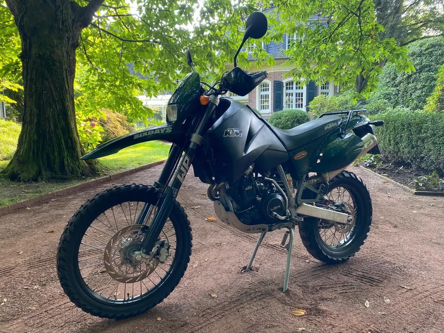 KTM 620 LC 4 Six Days grün/schwarze Räder Vert - 2