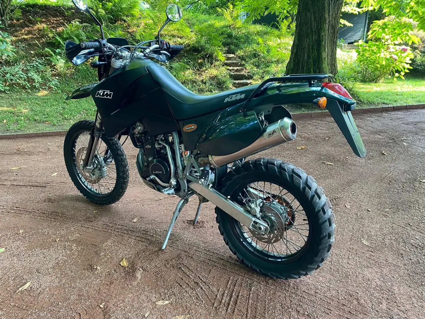 KTM 620 LC 4 Six Days grün/schwarze Räder Vert - 1