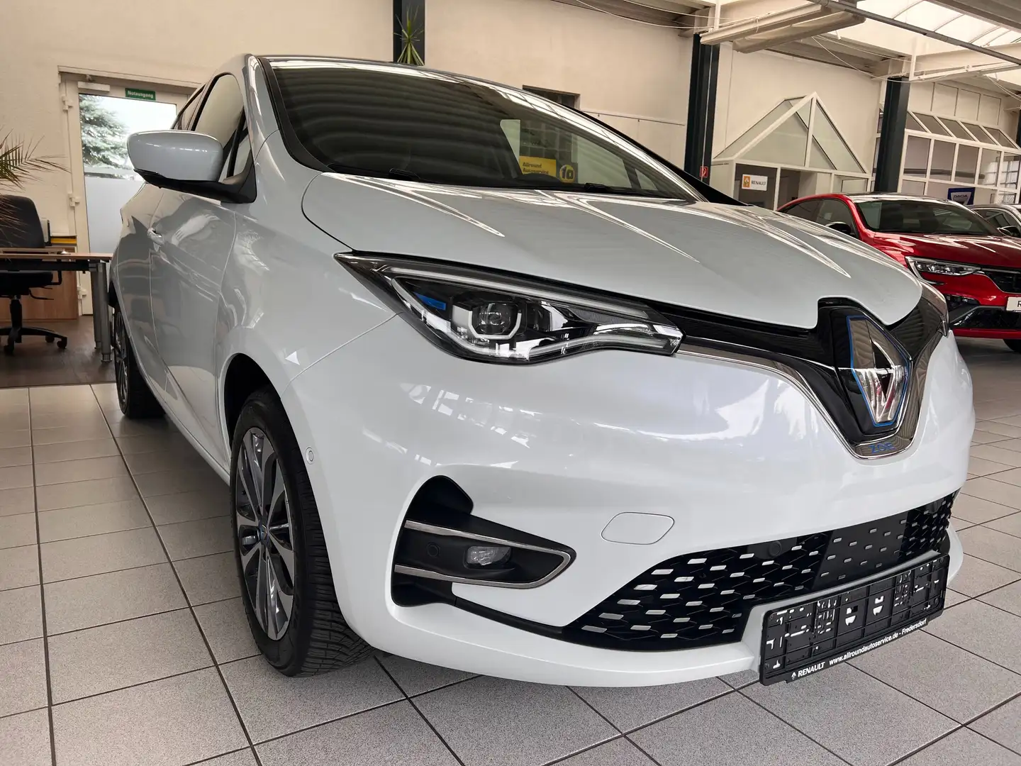 Renault ZOE ZOE Intens R135 (mit Batterie), CCS-Ladedose Weiß - 1