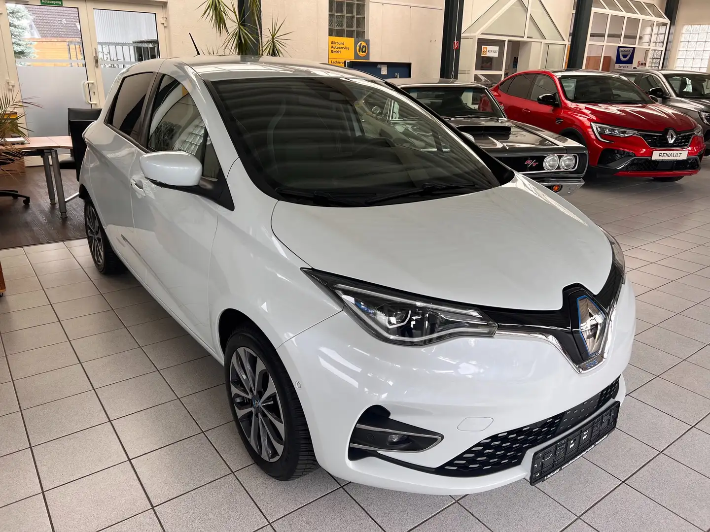 Renault ZOE ZOE Intens R135 (mit Batterie), CCS-Ladedose Weiß - 2