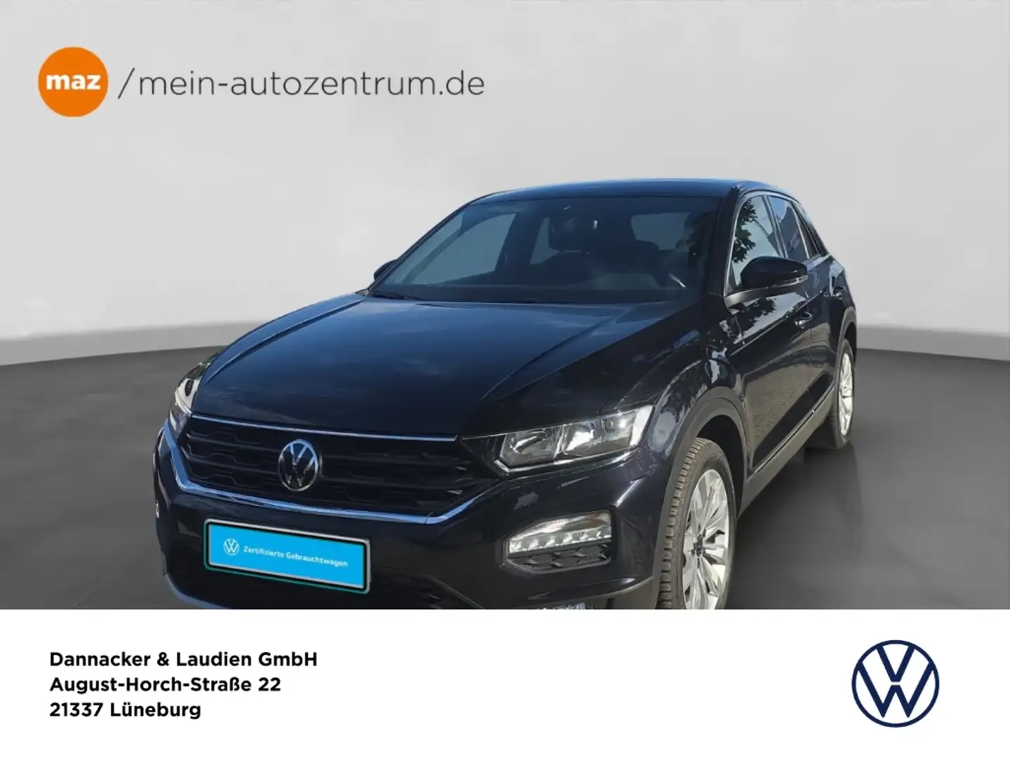 Volkswagen T-Roc 1.5 TSI Sport Alu PDC App-Connect Klima uvm. Noir - 1