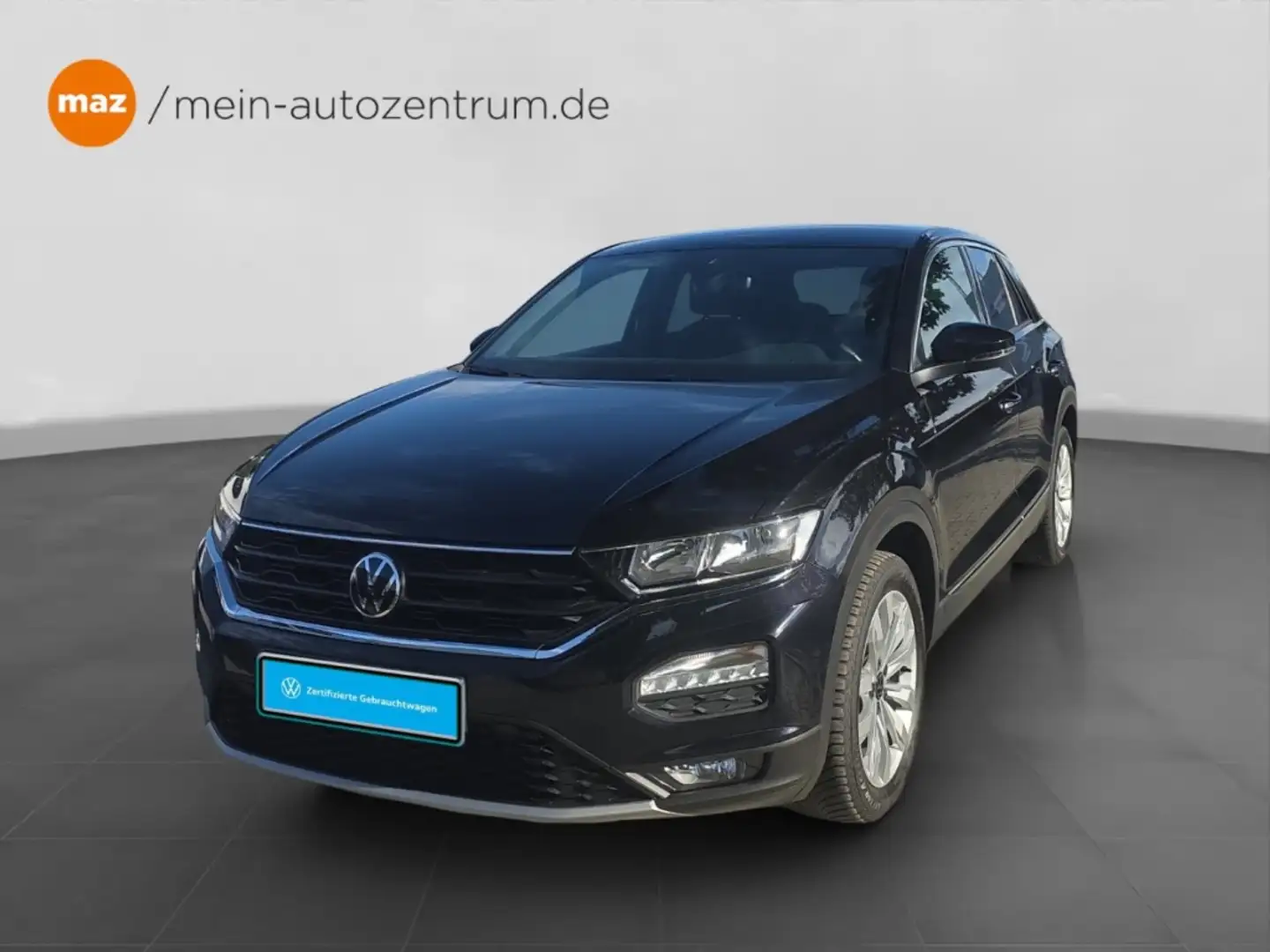 Volkswagen T-Roc 1.5 TSI Sport Alu PDC App-Connect Klima uvm. Zwart - 2