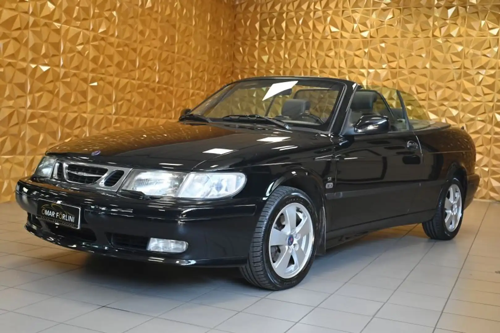 Saab 9-3 2.0i TS 16V cat Cabriolet SE Anniversary 205CV ASI Noir - 1