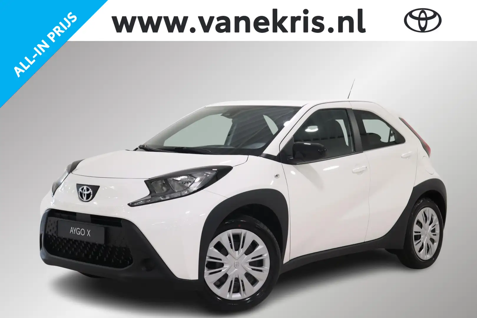 Toyota Aygo X 1.0 VVT-i MT play, Nieuw en direct leverbaar met € Blanc - 1