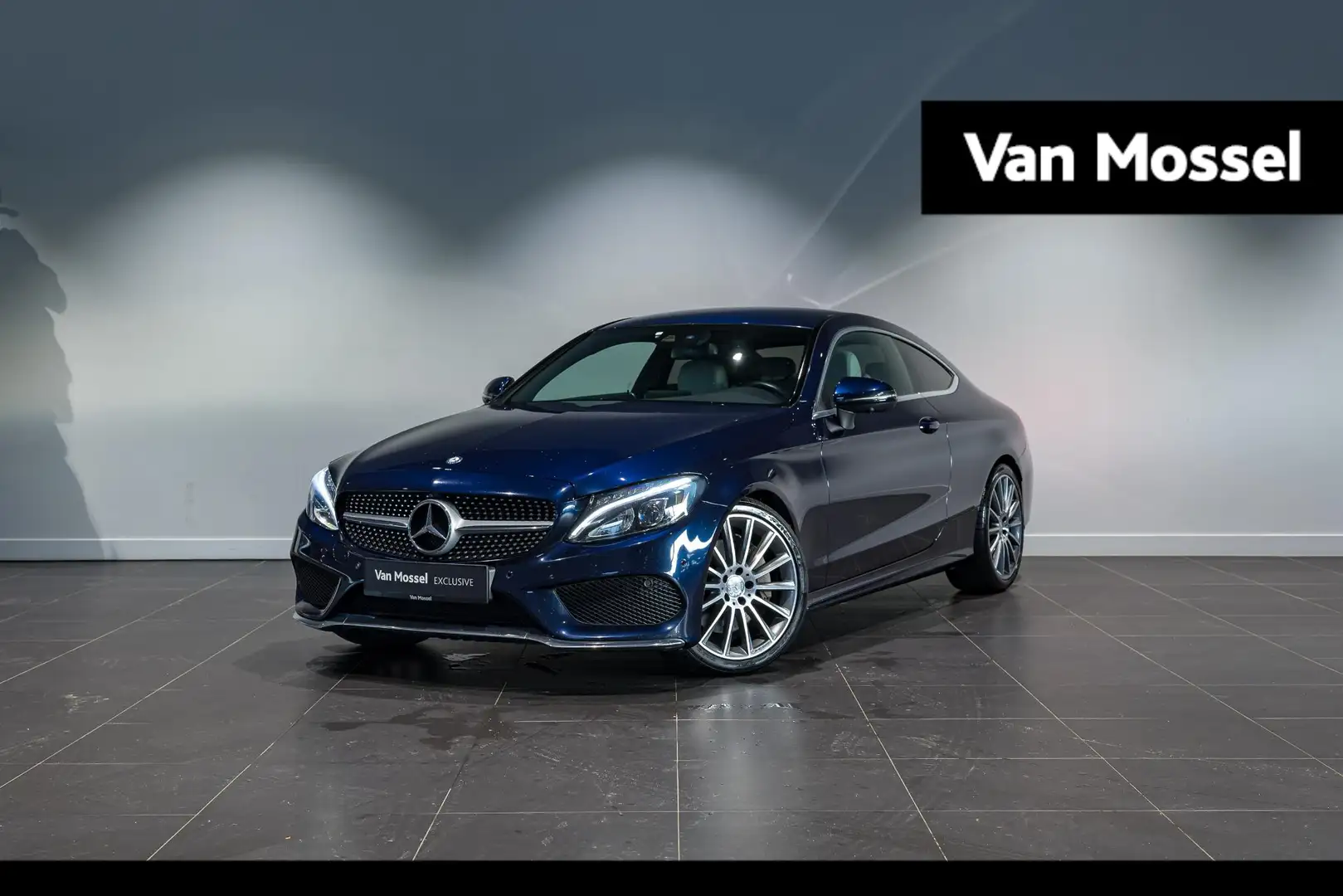 Mercedes-Benz C 250 Coupé C d AMG Line Niebieski - 1