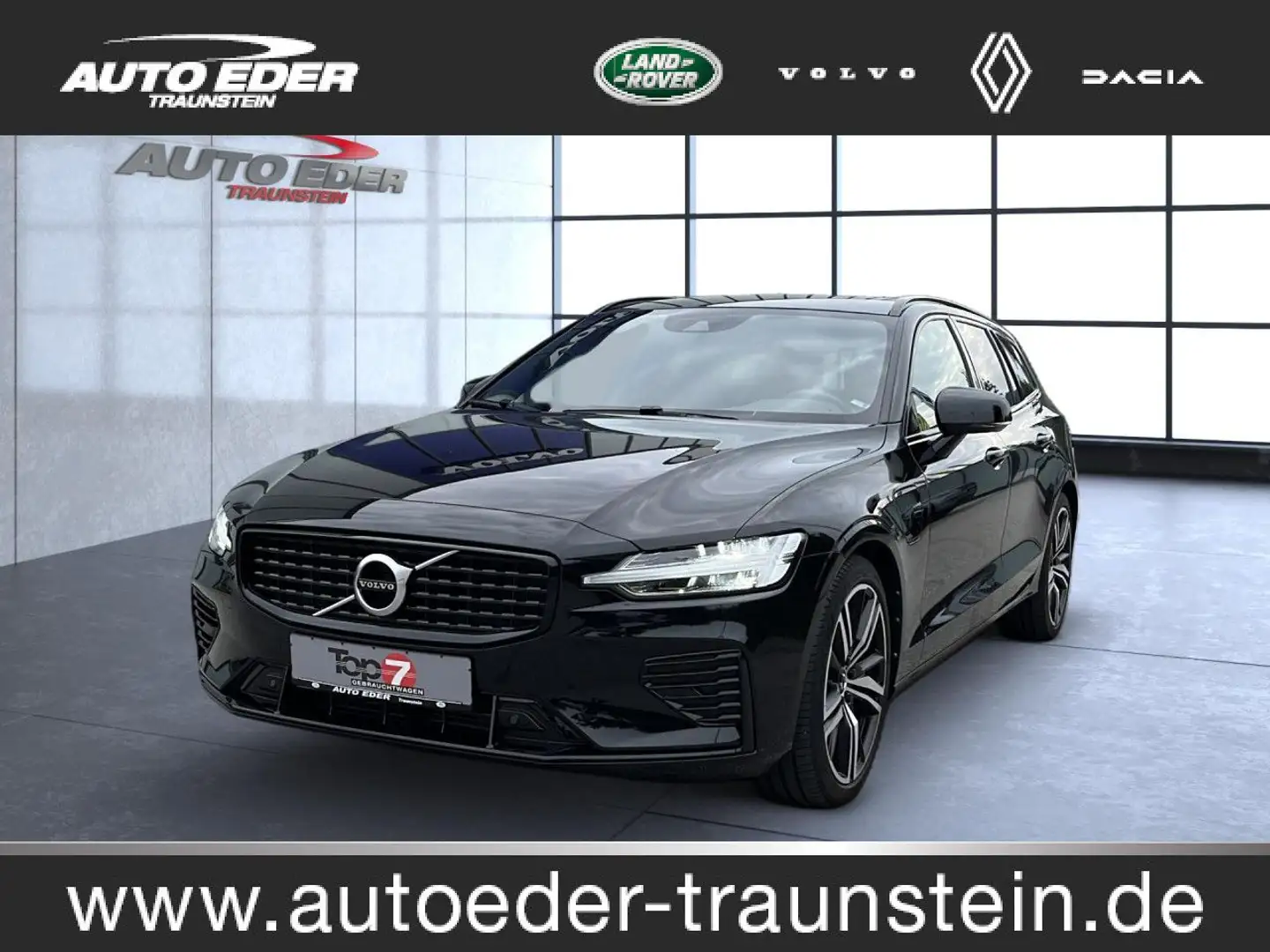Volvo V60 R Design Recharge Plug-In Hybrid AWD Bluetooth Noir - 1