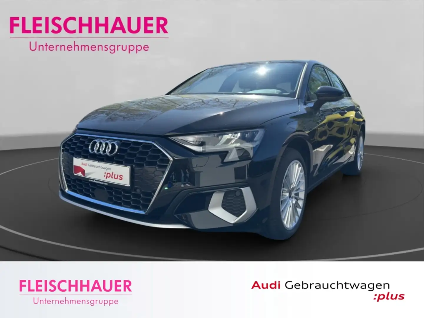 Audi A3 Sportback 30 TDI advanced LED+VC+PDC+App-connect Noir - 1