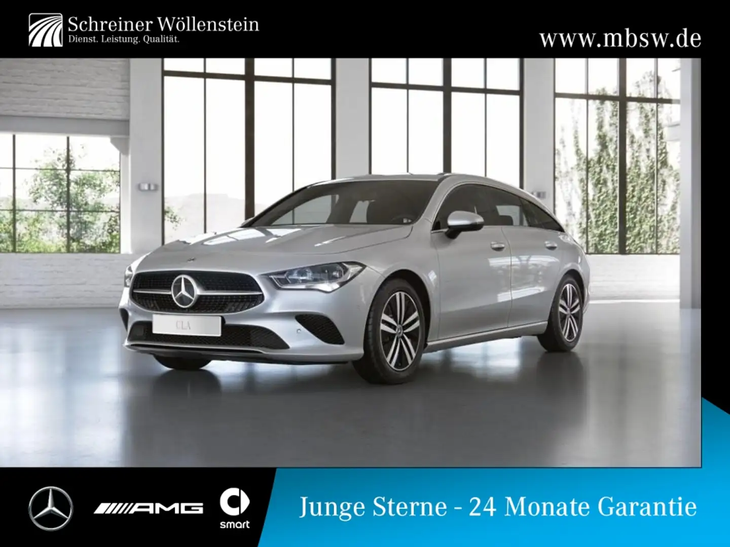 Mercedes-Benz CLA 250 4MATIC Shooting Brake MBUX*CarPlay*AHK Weiß - 1