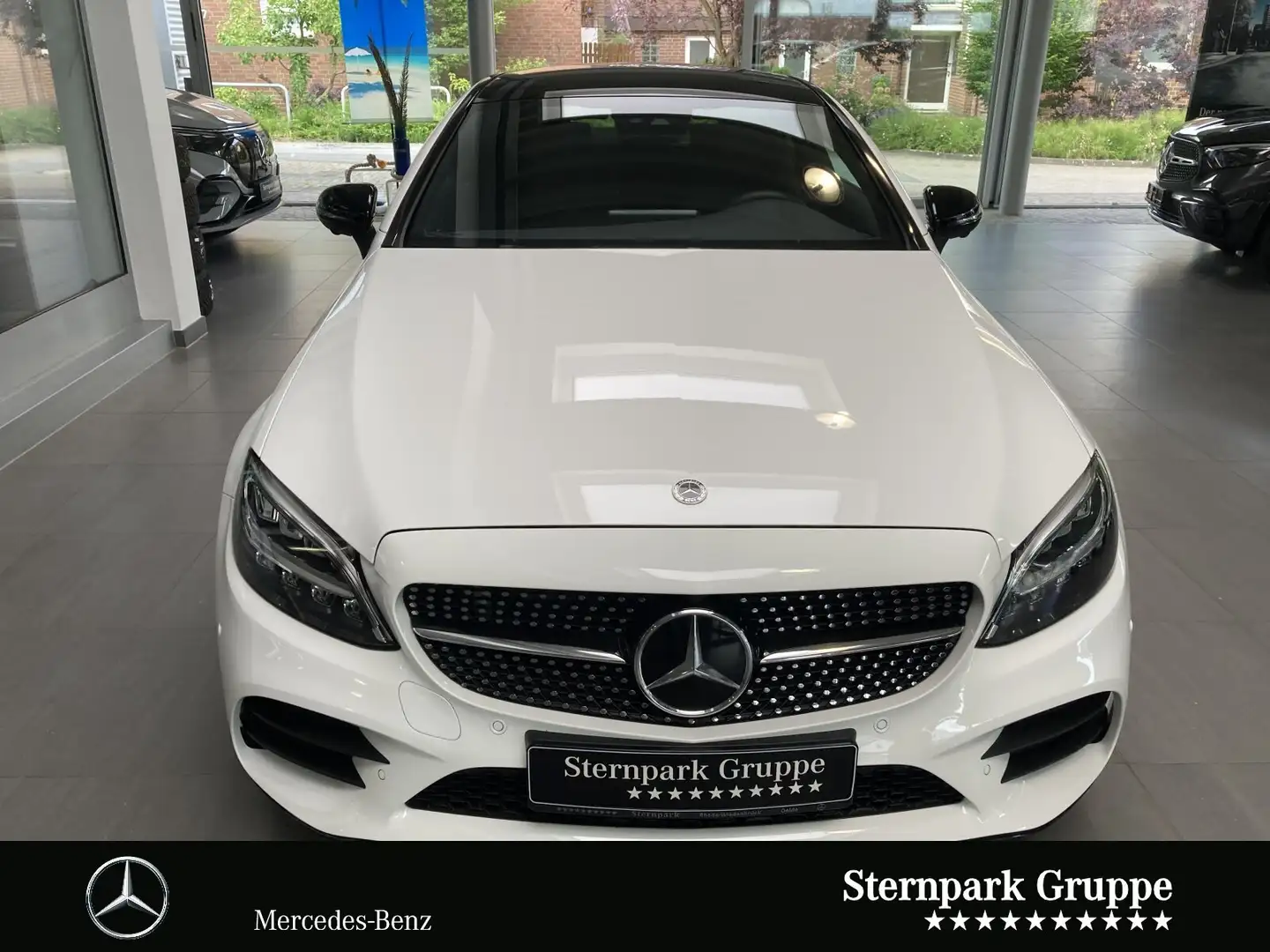 Mercedes-Benz C 200 C 200 Coupé Night*Pano*Burm*Key-Go*360°K*LED Weiß - 2