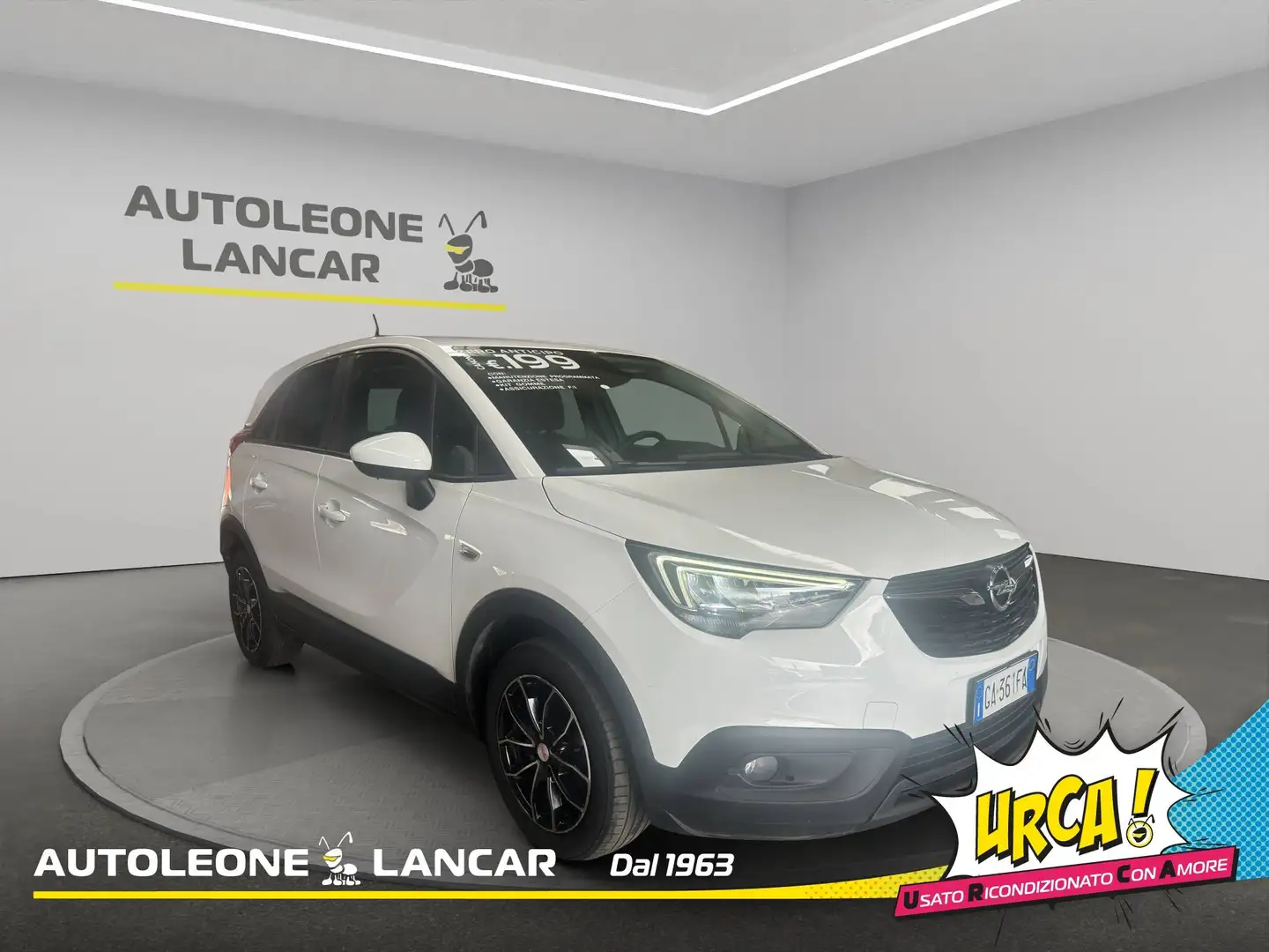 Opel Crossland X 1.5 ecotec Advance 102cv E6 Bianco - 1