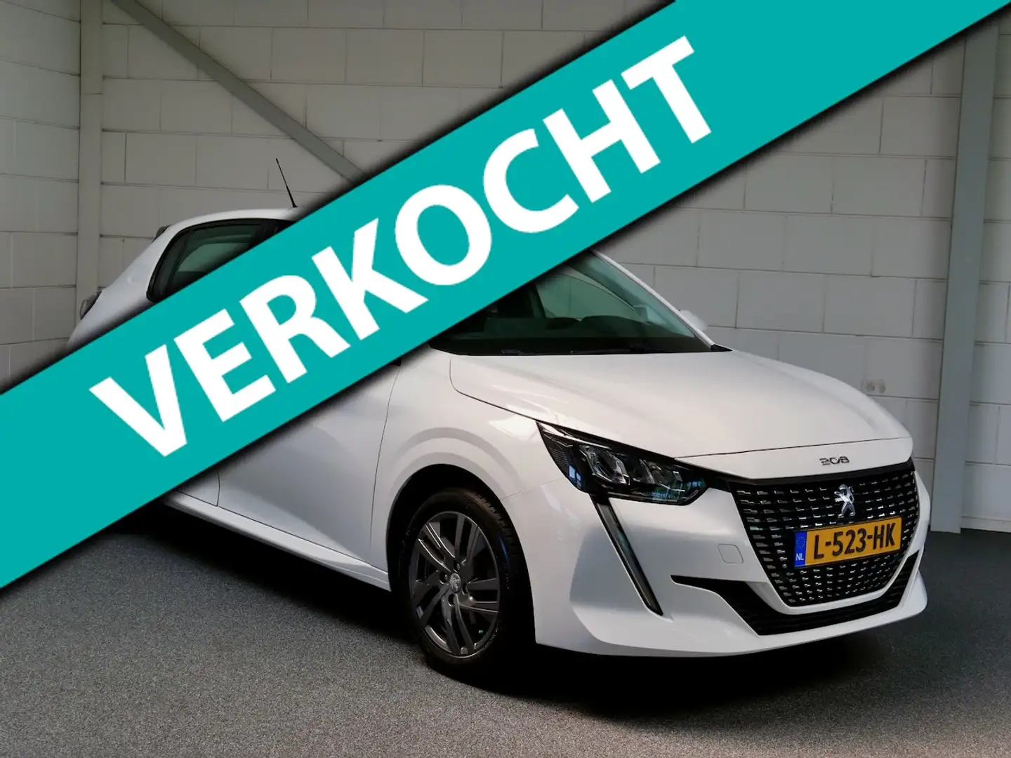 Peugeot 208 1.2 PT Active Pack Navi/PDC/Airco/Carplay (all-inc Blanco - 1