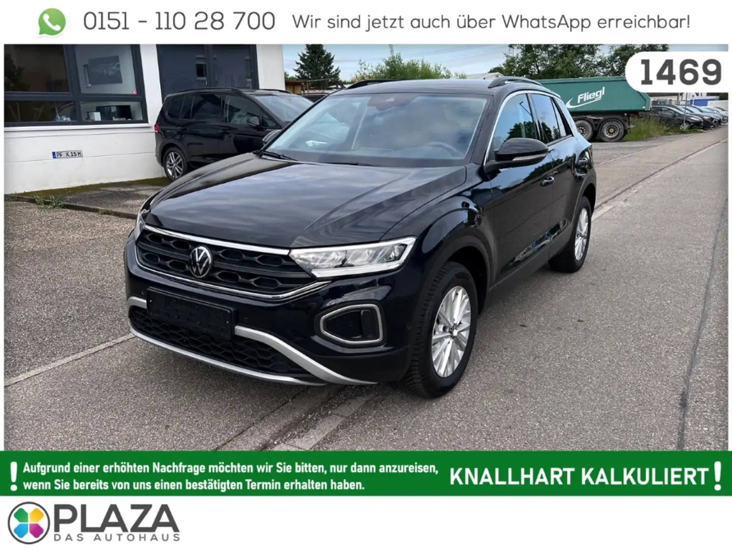 Volkswagen T-Roc 1.0TSI Life DC LED NAVI SHZ PDC DAB Noir - 2