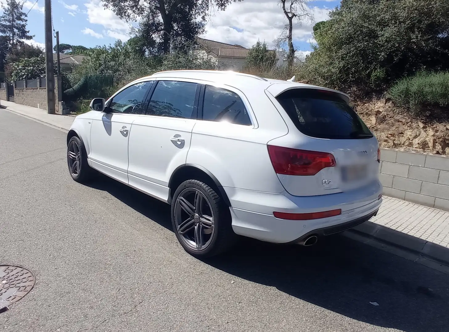 Audi Q7 3.0TDI CD Ambiente 245 Tiptronic. Blanco - 1