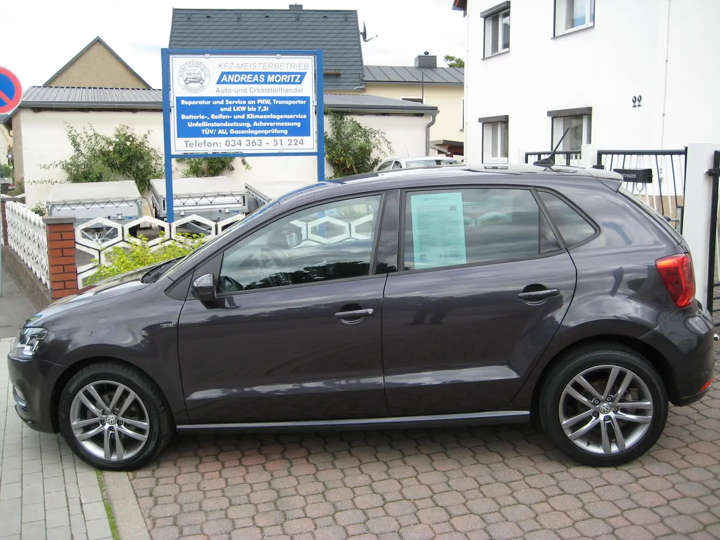 Volkswagen Polo Lounge BMT, TOP AUSSTATTUNG, LED-Licht, NAVI, Grau - 1