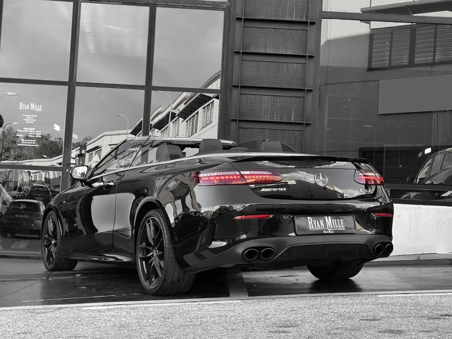 Mercedes-Benz E 53 AMG Cabrio 4Matic+ Speedshift TCT 9G Noir - 2