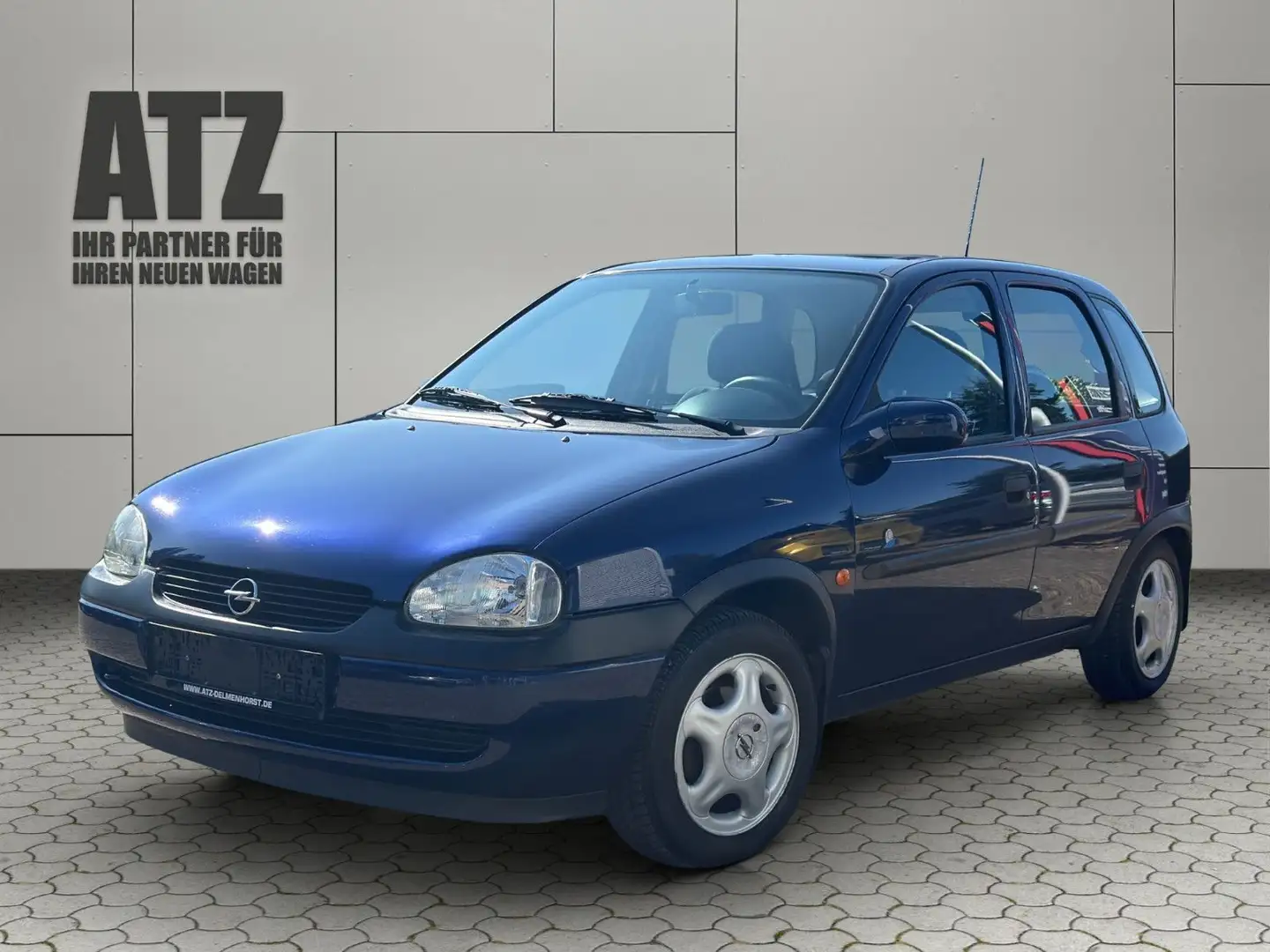 Opel Corsa 1.2 16V World Cup Cool AUTOMATIK*GSD Bleu - 1