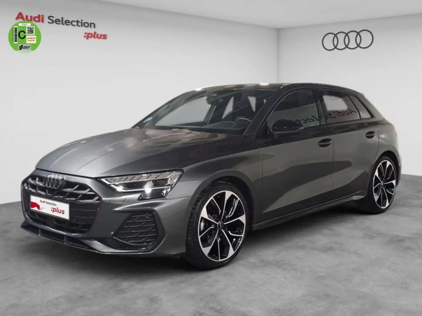 Audi A3 Sportback TDI Black line edition S tronic 110kW Gris - 1