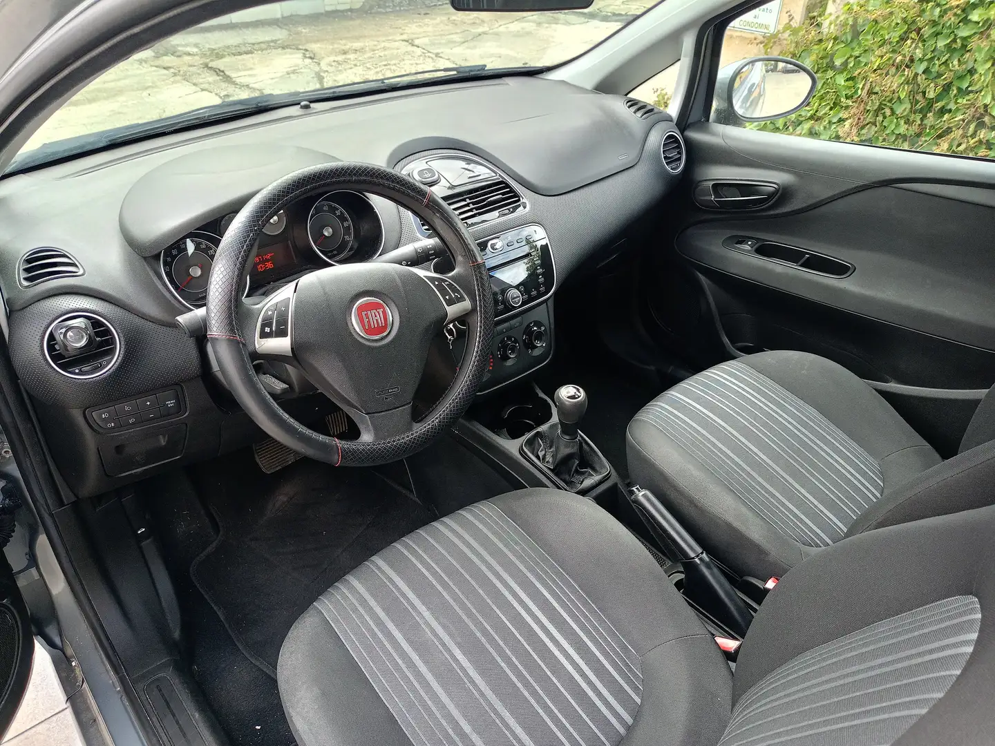 Fiat Punto Evo Punto III 2009 Evo 3p 1.4 Fun s Grigio - 2