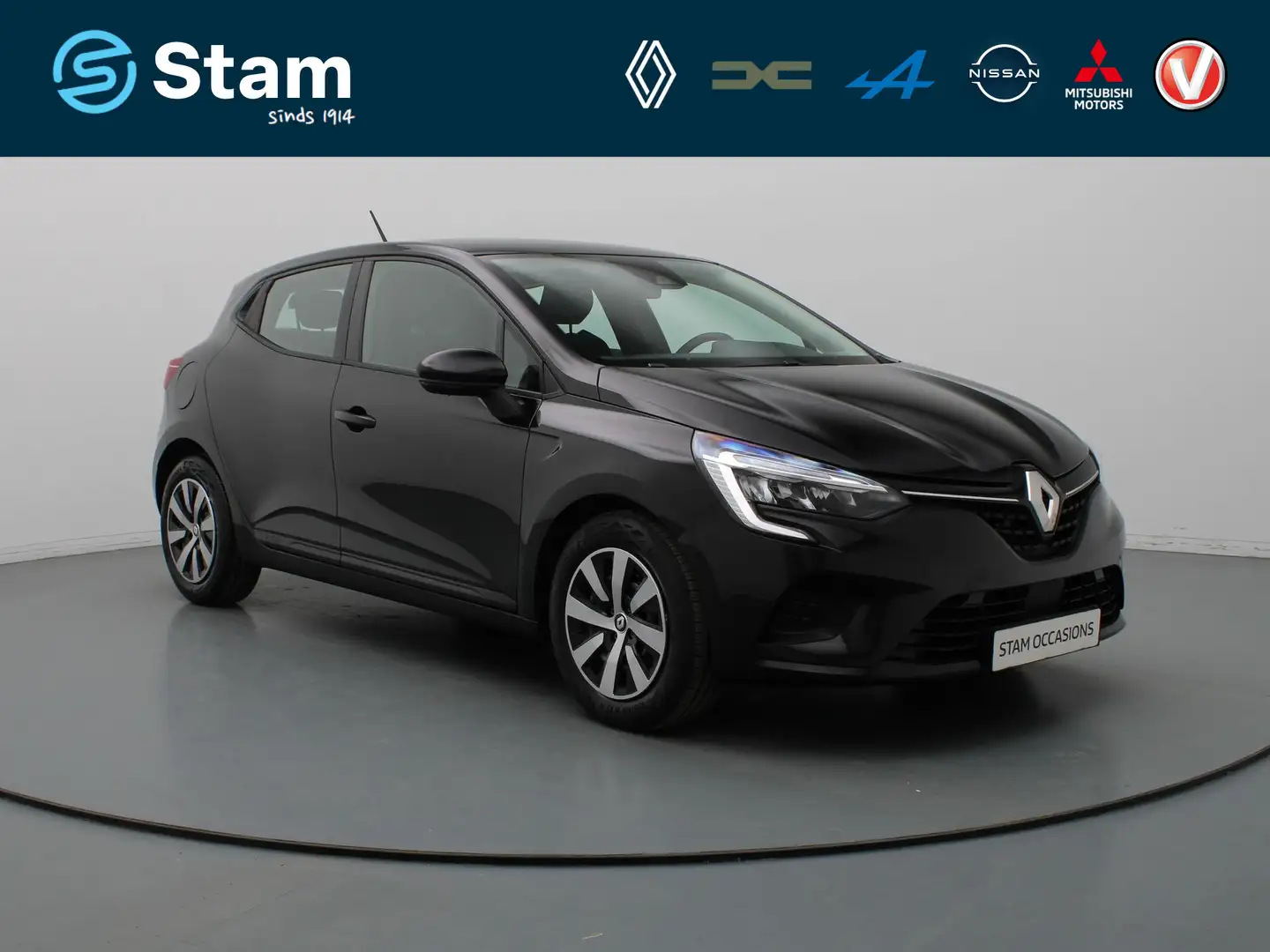Renault Clio 90pk TCe Equilibre Airco | Cruise | Carplay Zwart - 1