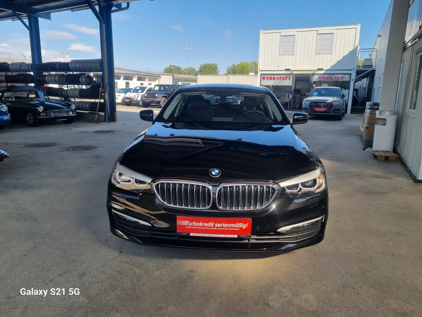 BMW 520 520 d Automatik - Topzustand! Schwarz - 2