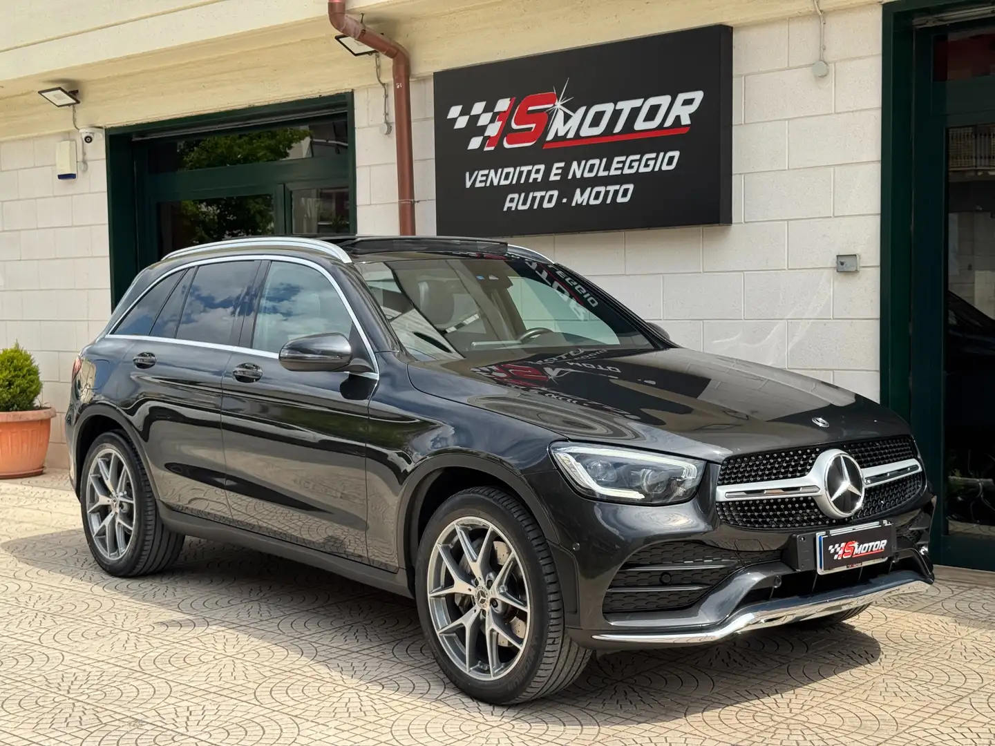 Mercedes-Benz GLC 300 d Premium Plus 4matic auto TETTO/LED64/MULTIBEAM Grigio - 1