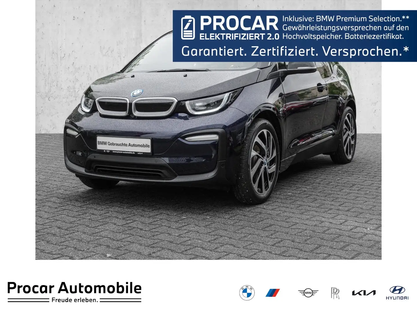 BMW i3 AC-Laden+Navi Prof, PA, DAB, PDC Blau - 1