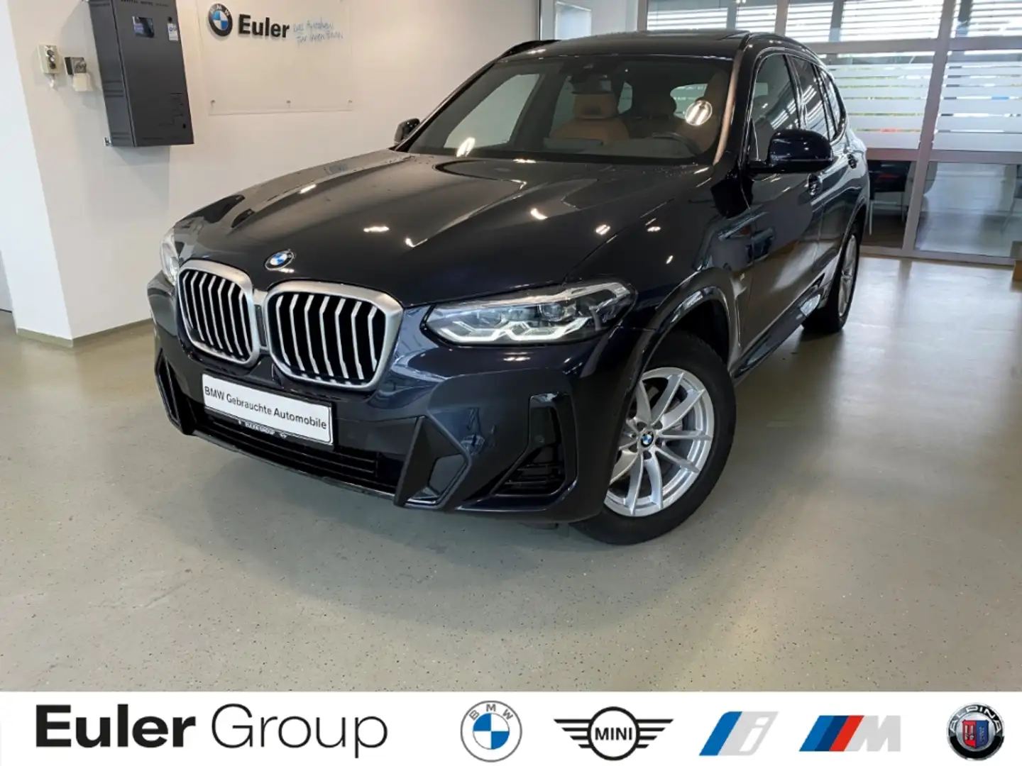 BMW X3 xDrive 20d M Sportpaket Pano Navi Leder LED HK Sou Schwarz - 1