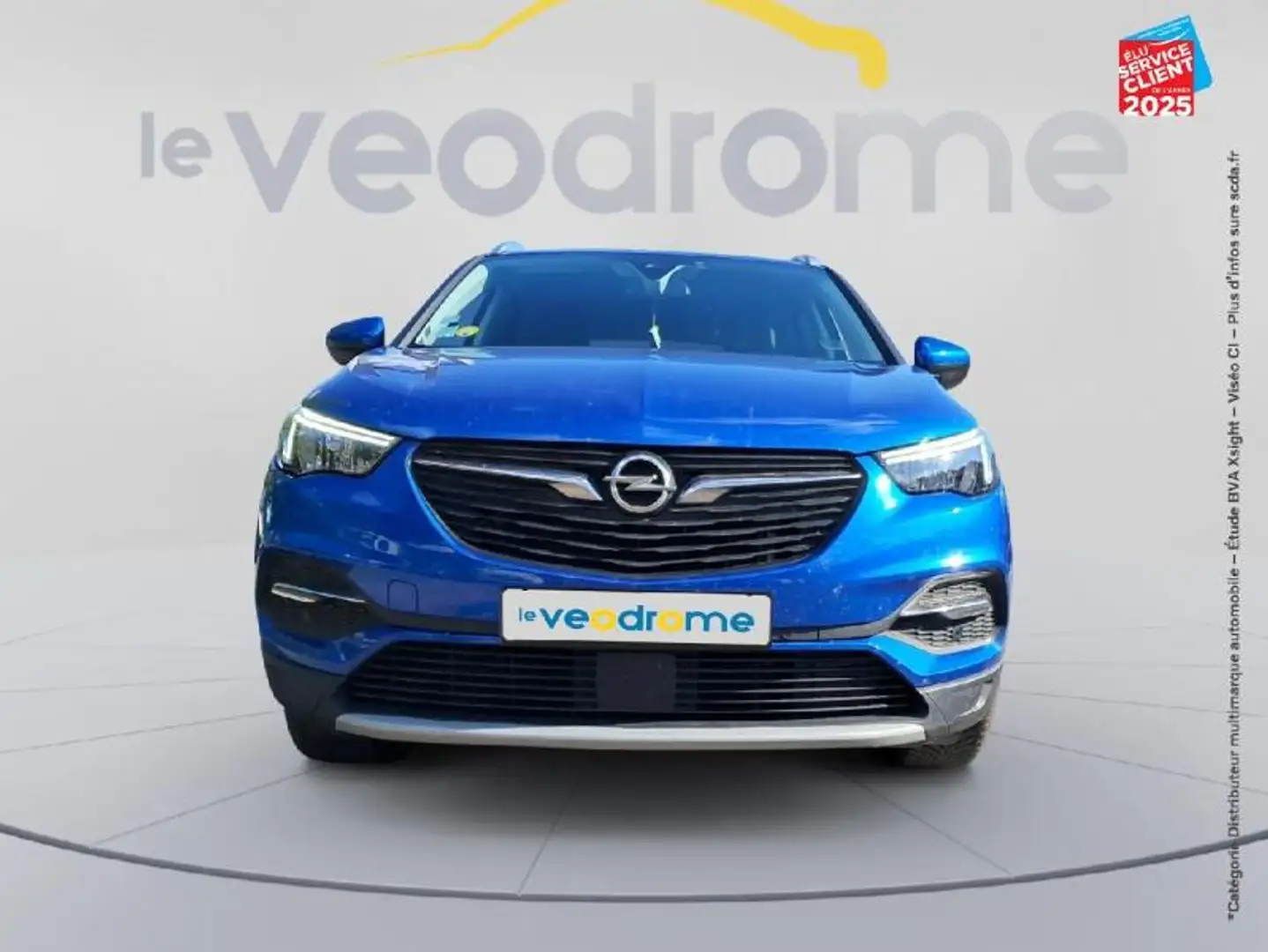 Opel Grandland X 1.6 D 120ch Innovation BVA GPS Radar Ar GPS Radar Ar Bleu - 2