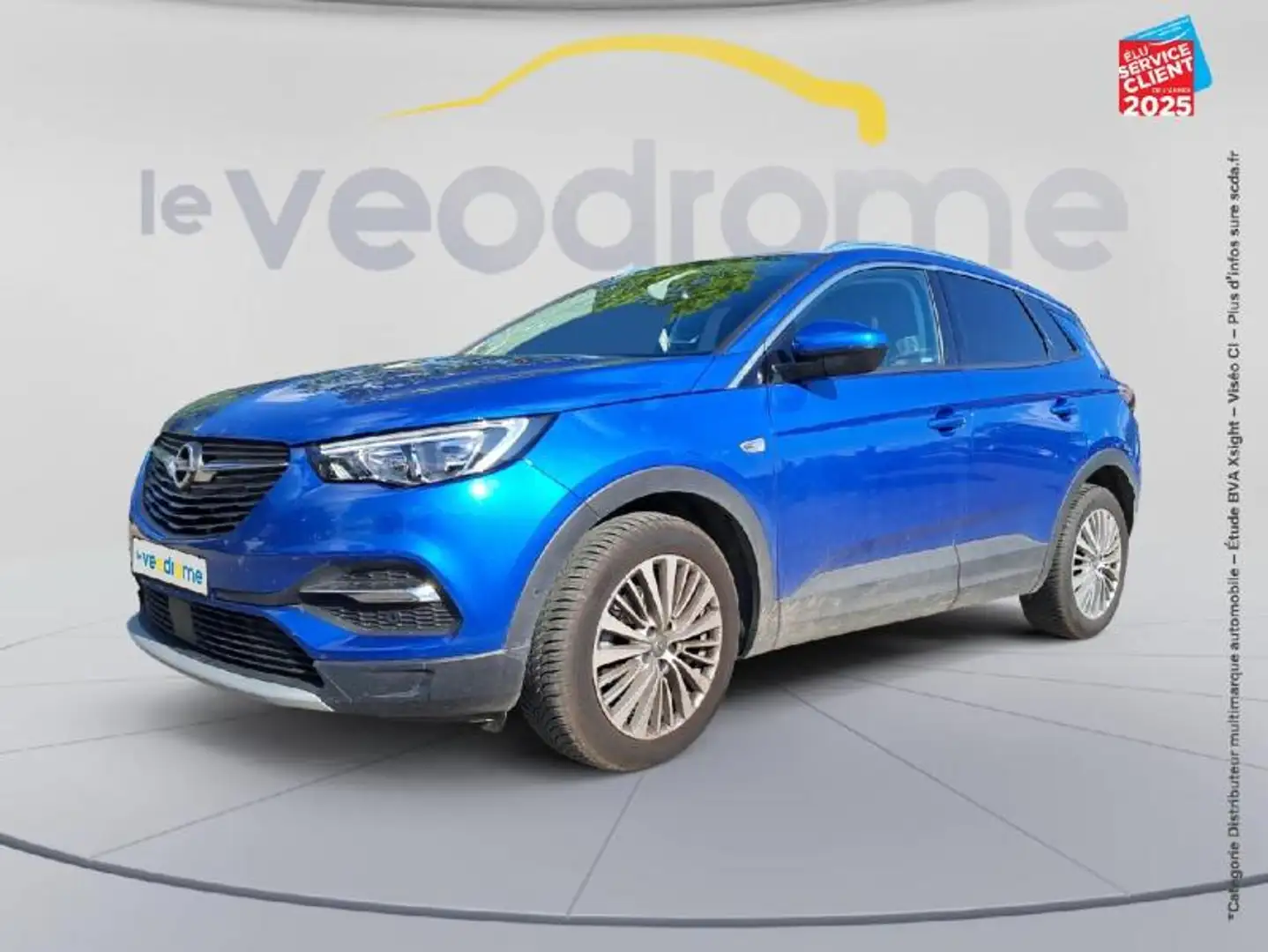 Opel Grandland X 1.6 D 120ch Innovation BVA GPS Radar Ar GPS Radar Ar Bleu - 1