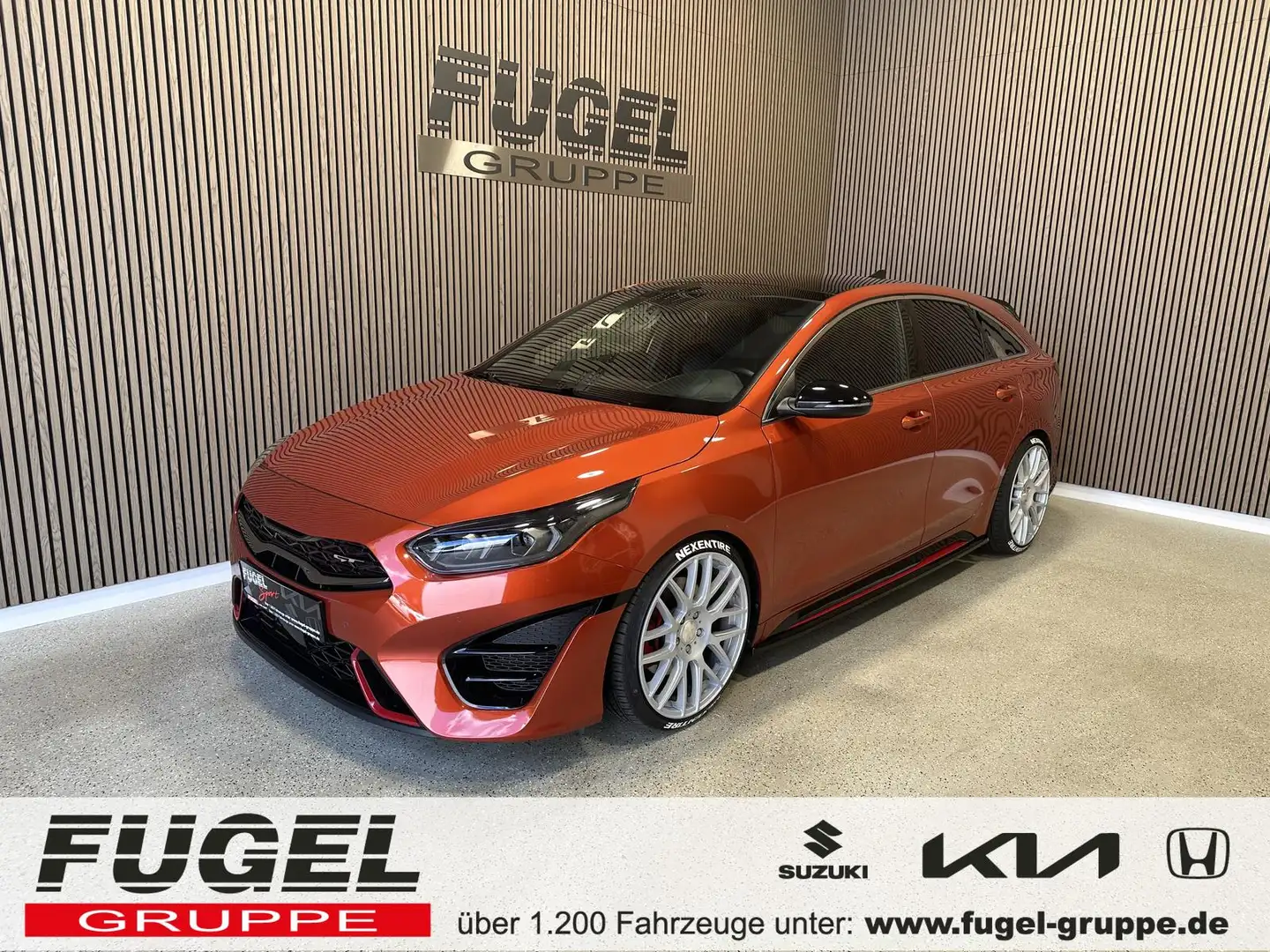 Kia ProCeed / pro_cee'd 1.6 T-GDI DCT GT Komfort 4xSHZ|Pano|Navi|virt.Cock Orange - 1