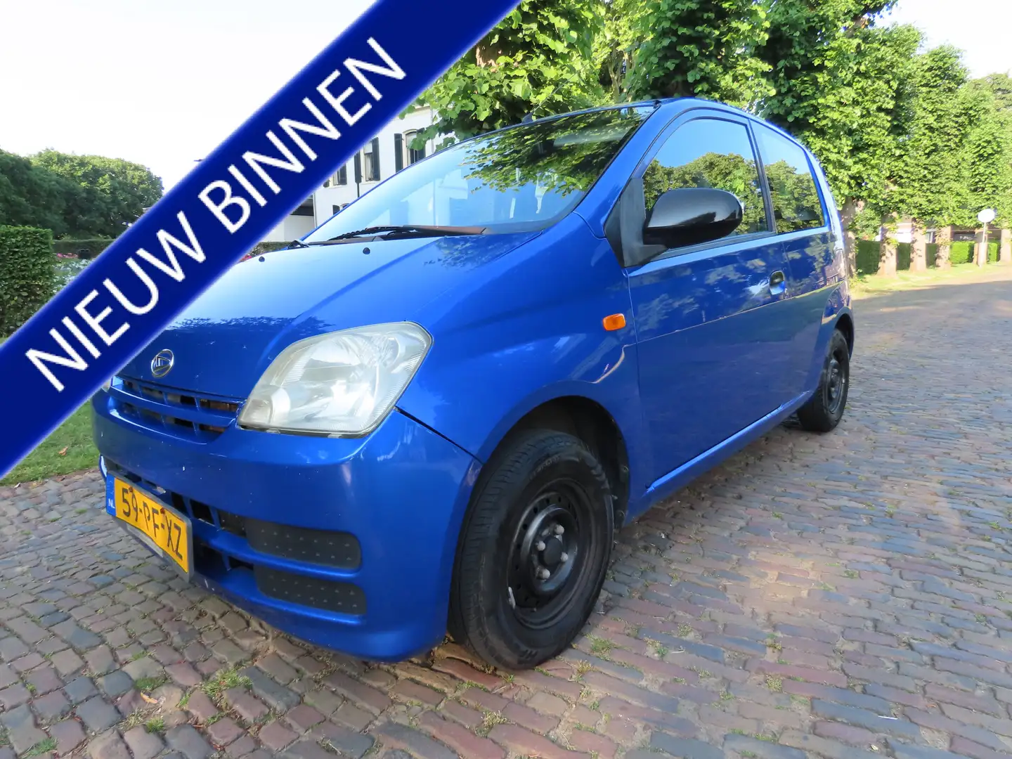 Daihatsu Cuore 1.0-12V Kyoto***Zuinige Auto***Apk t/m 10-6-2026** Niebieski - 1