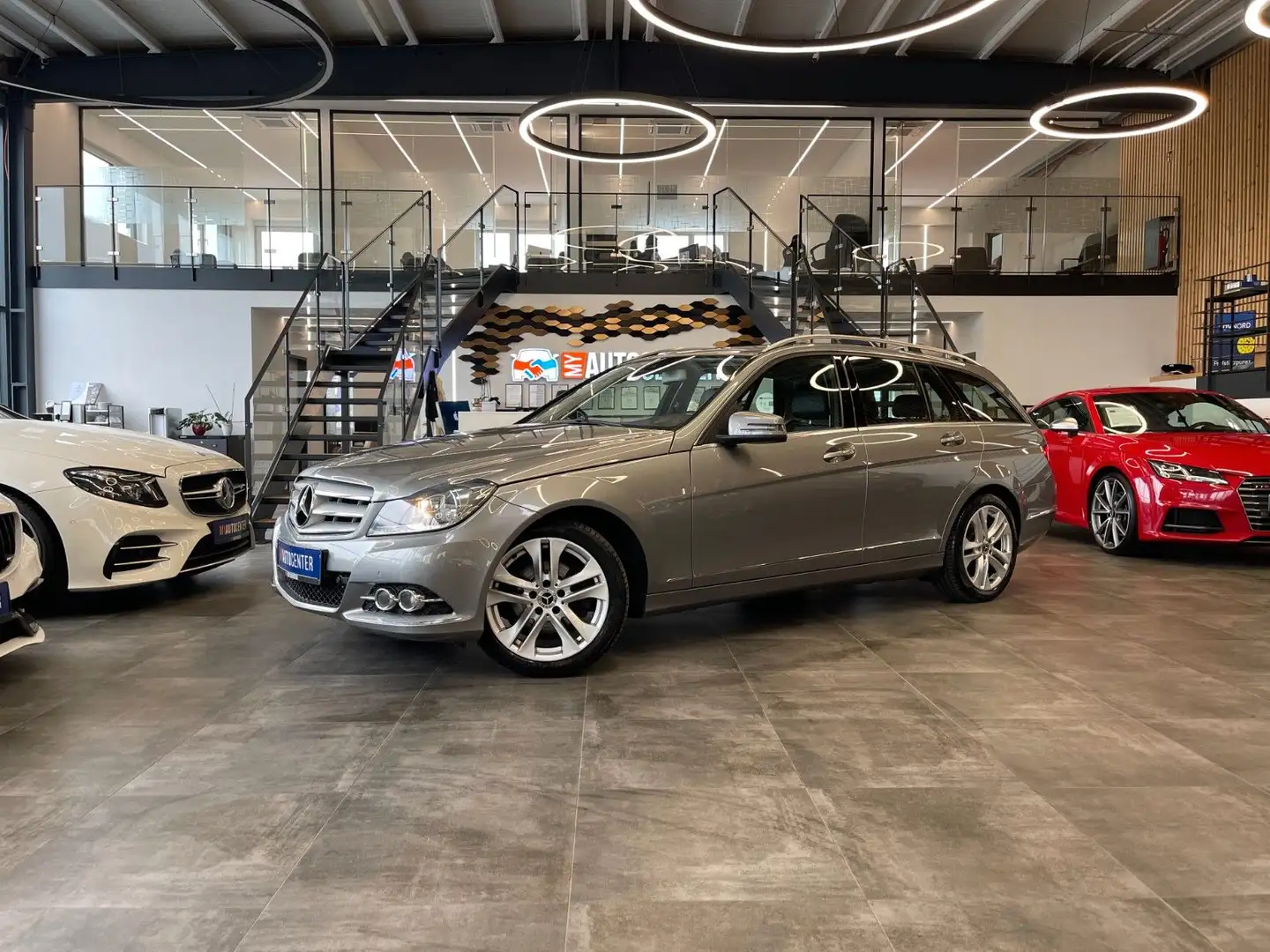 Mercedes-Benz C 220 T CDI BlueEfficiency *AHK*Klima*Navi*Kamer Silber - 1