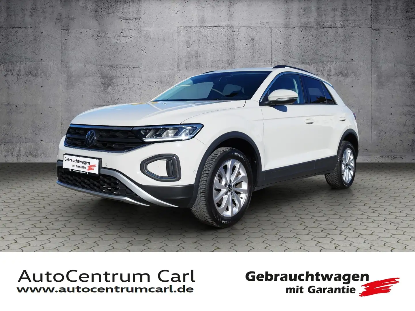 Volkswagen T-Roc Life 1.5 TSI DSG NAV/AHK/LED/Park KLIMA LED NAVI Gris - 1