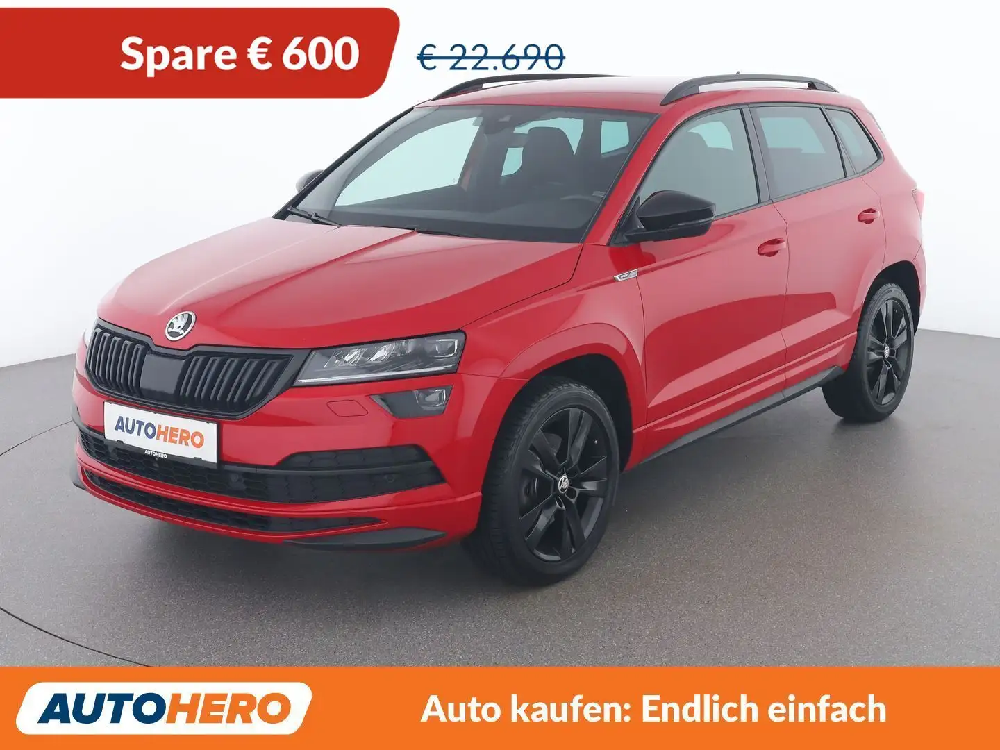 Skoda Karoq 1.5 TSI ACT SportLine Rot - 1